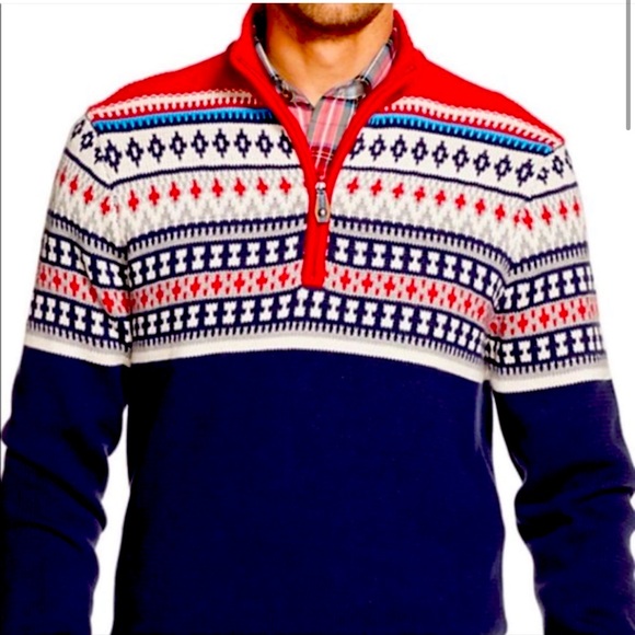 IZOD Quarter Zip Sweater - Picture 2 of 7